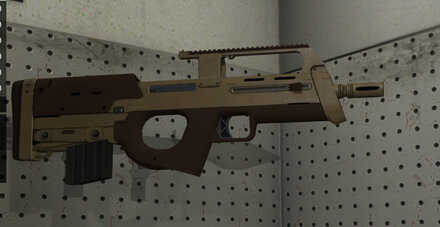 GTA V - Assault SMG Skin - Army tint