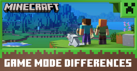 Minecraft Game Mode Differences
