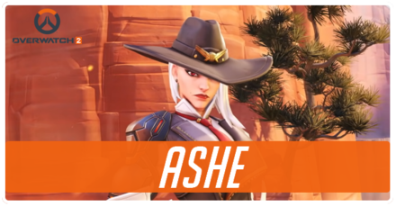 Ashe Overwatch 2 Banner
