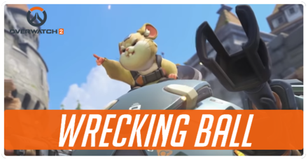 Wrecking Ball Overwatch 2 Banner