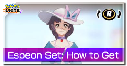 Pokemon UNITE - Skin Espeon Set Top Image