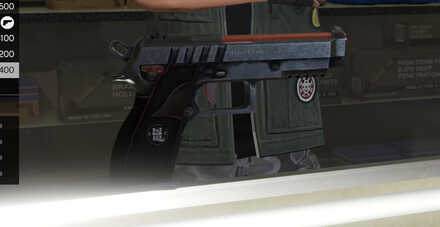 GTA V - Pistol Skin - Orange tint