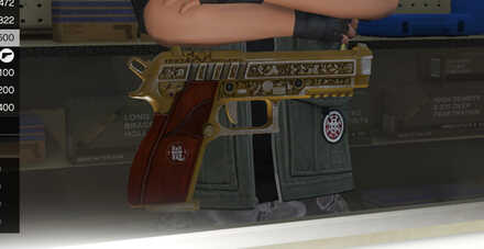 GTA V - Pistol Skin - Yusuf Amir Luxury Finish