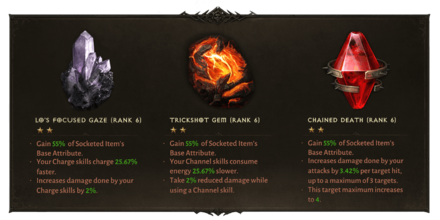 Diablo Immortal - Legendary Gems