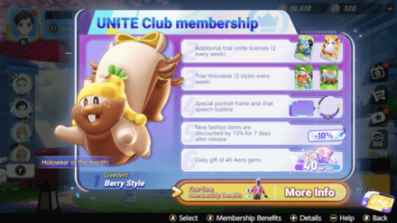 Pokemon Unite - UNITE Club Membership How to Join Step 2