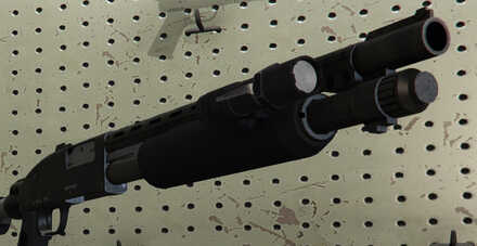 GTA V - Pump Shotgun Skin - Flashlight
