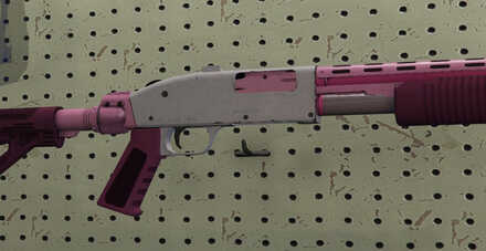 GTA V - Pump Shotgun Skin - Pink tint