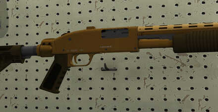 GTA V - Pump Shotgun Skin - Gold tint
