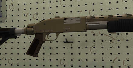 GTA V - Pump Shotgun Skin - Army tint