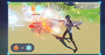 Genshin - Elemental Reaction - Melt