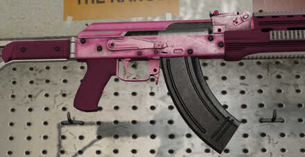 GTA V - Assault Rifle Skin - Pink tint