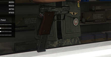 GTA V - SNS Pistol Skin - Extended Clip