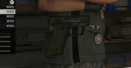 GTA V - SNS Pistol Skin - Green tint