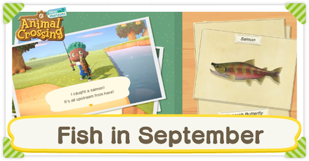 Animal Crossing New Horizons (ACNH) - Fish in September