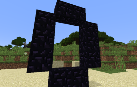 Minecraft - Nether portal