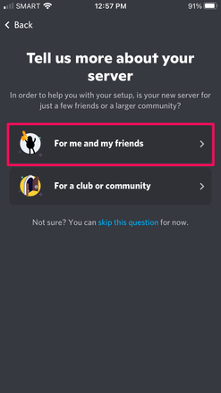Setting Up Discord - Creating a Server - Clicking For Friends