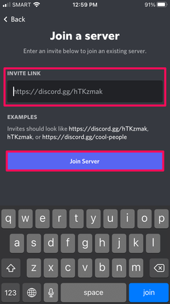 Setting Up Discord - Joining A Server