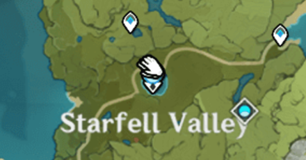 Genshin - Windwheel Aster Location - Starfell Valley