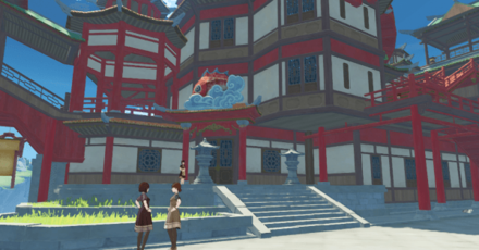 Genshin - Xinyue Kiosk Open-World Location