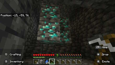 Minecraft - Diamond Ores