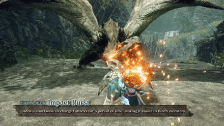 MH Rise Sunbreak - Hammer Impact Burst Silkbind Attack