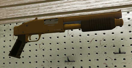 GTA V - Sawed-Off Shotgun Skin - Gold tint