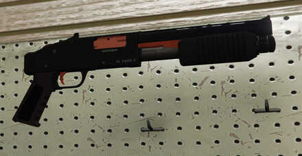 GTA V - Sawed-Off Shotgun Skin - Orange tint