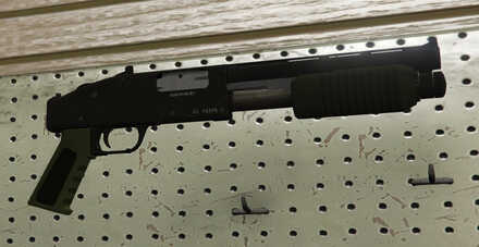 GTA V - Sawed-Off Shotgun Skin - Green tint