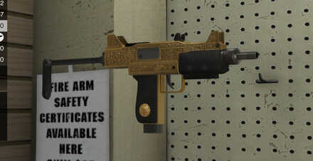 GTA V - Micro SMG Skin - Yusuf Amir Luxury Finish