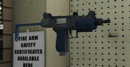 GTA V - SMG  Skin - LSPD tint