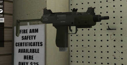 GTA V - SMG  Skin - Green tint