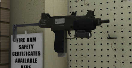 GTA V - SMG  Skin - Flashlight