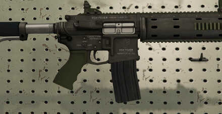 GTA V - Carbine Rifle Skin - Green tint