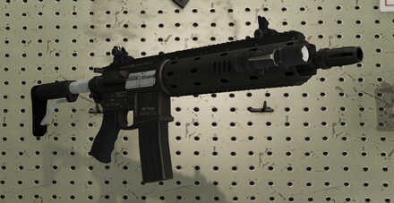 GTA V - Carbine Rifle Skin - Flashlight