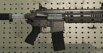 GTA V - Carbine Rifle Skin - Platinum tint