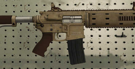 GTA V - Carbine Rifle Skin - Army tint