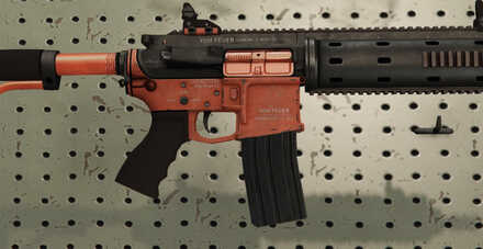 GTA V - Carbine Rifle Skin - Orange tint