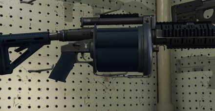GTA V - Grenade Launcher Skin - LSPD tint