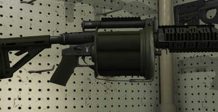 GTA V - Grenade Launcher Skin - Green tint