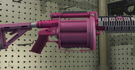 GTA V - Grenade Launcher Skin - Pink tint