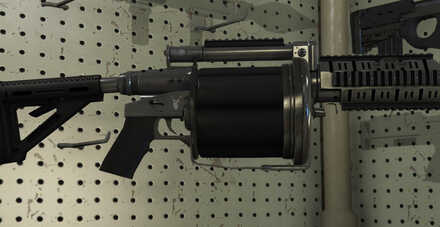 GTA V - Grenade Launcher Skin - Platinum tint