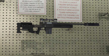 GTA V - Sniper Rifle Skin - Suppressor