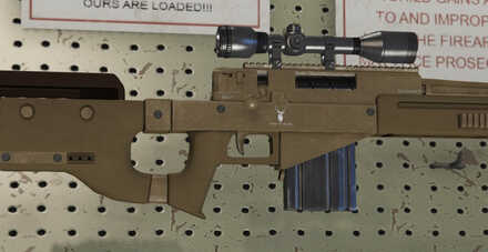 GTA V - Sniper Rifle Skin - Army tint