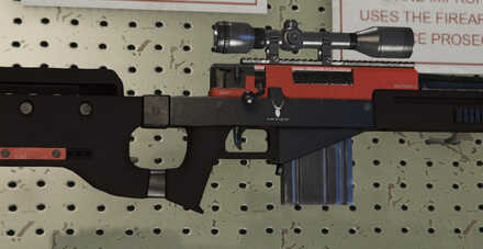 GTA V - Sniper Rifle Skin - Orange tint