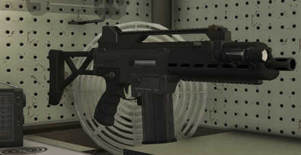 GTA V - Special Carbine Skin - Flashlight