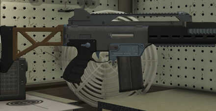 GTA V - Special Carbine Skin - LSPD tint