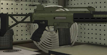 GTA V - Special Carbine Skin - Green tint