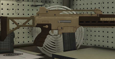 GTA V - Special Carbine Skin - Army tint