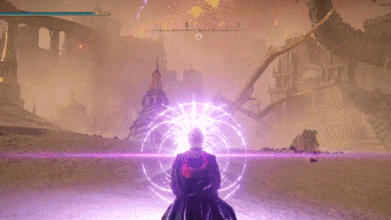 Elden Ring - Meteorite holding the spell