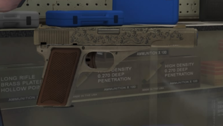 GTA V - Vintage Pistol Skin - Army tint